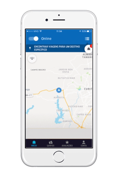 Baixe o novo aplicativo para motoristas parceiros da Uber