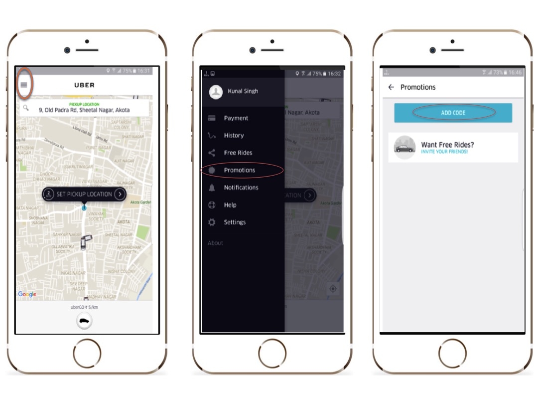 How to enter a Promo Code | Uber Blog